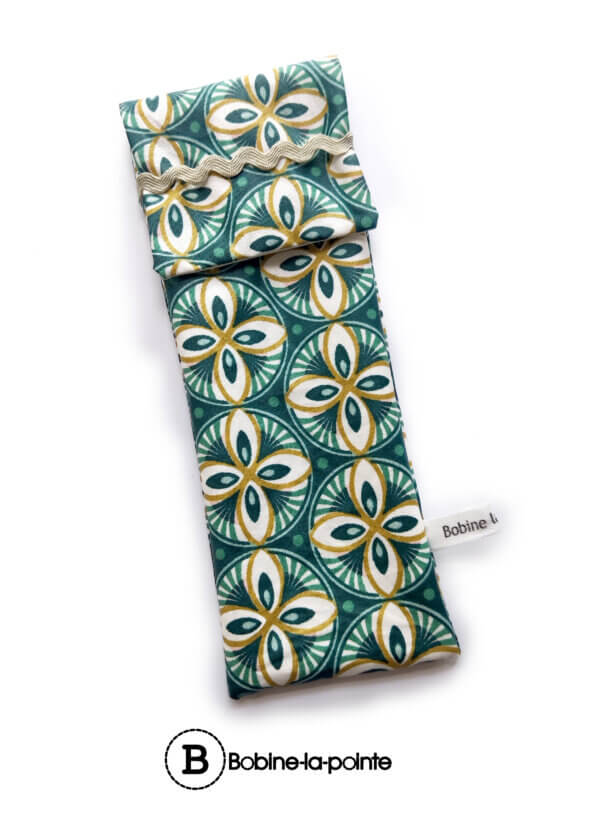 Pochette Brosse à dents - Graphique vert